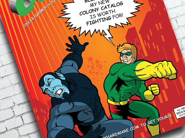 Colony Superhero Poster